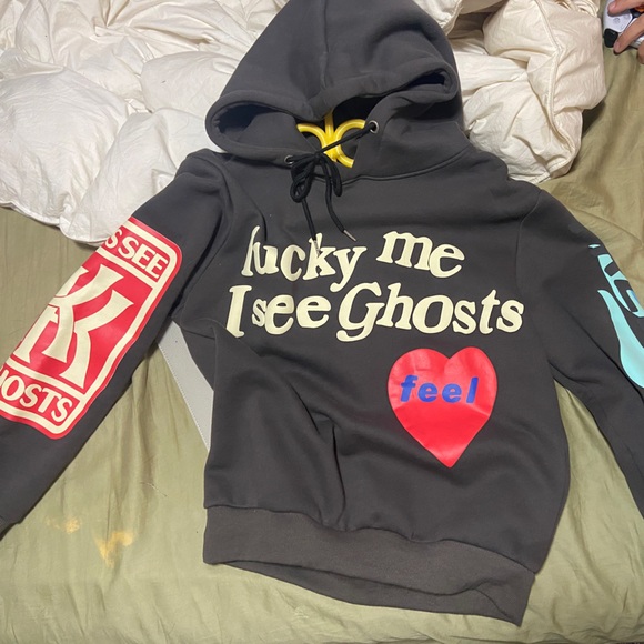 Lucky me I see ghosts sweater - Picture 1 of 2